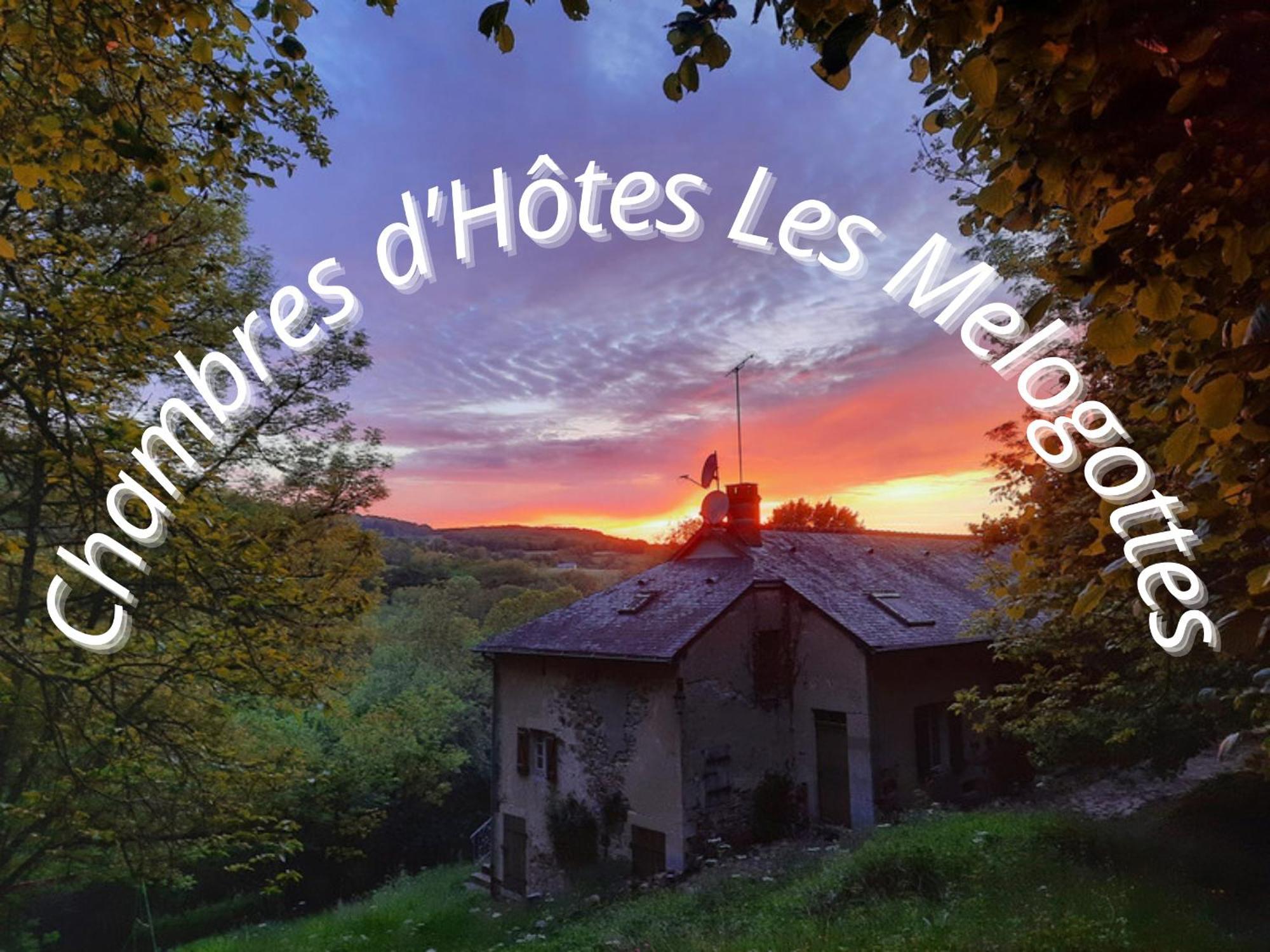 Chambres D'Hotes Les Melogottes Villapourçon Zewnętrze zdjęcie